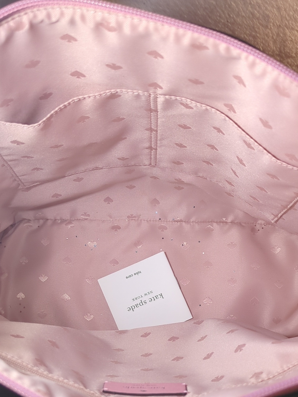Kate Spade Pink Tote Bag w/ Decorative Scarf NWOT  NOW ONLY $125 - Picture 9 of 9